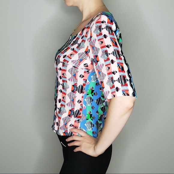 Tailor Made elbow long sleeves Blouse Size M - Picture 3 of 7